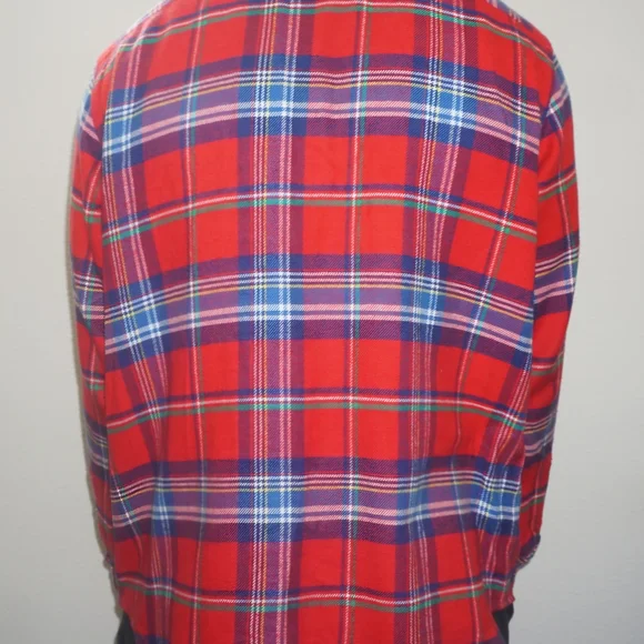 Polo Ralph Lauren Red Plaid Shirt - Picture 4 of 7